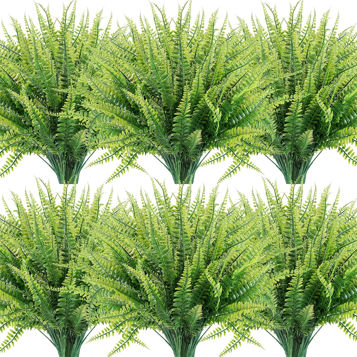 Artificial Boston Fern, 12 Bundles Fake Boston Fern Greenery, Outdoor UV Resistant No Fade Faux Plastic Artificial Hanging Plant, Decorative Garden Porch Window Box Decorations, Artificial Ferns, Artificial Plants Artificial Boston Fern, 12 Bundles Fake Boston Fern Greenery, Outdoor UV Resistant No Fade Faux Plastic Artificial Hanging Plant, Decorative Garden Porch Window Box Decorations, Artificial Ferns, Artificial Plants