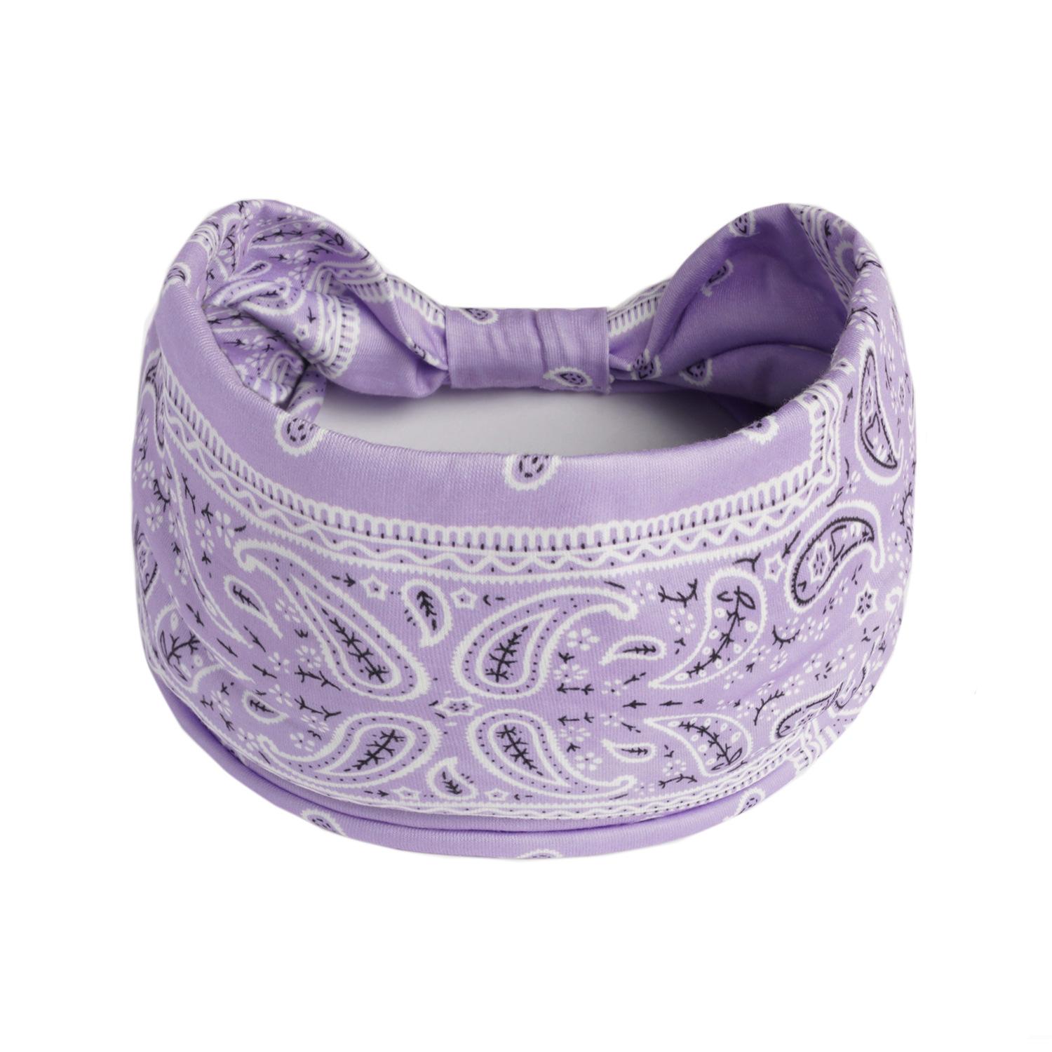 Boho Bandana Style Headband | Wide Paisley Hairband for Curly Hair, Busy Mornings, Gym, Travel & Everyday Wear | Soft, Breathable & Stylish | Latina Favorite Boho Bandana Style Headband | Wide Paisley Hairband for Curly Hair, Busy Mornings, Gym, Travel & Everyday Wear | Soft, Breathable & Stylish | Latina Favorite