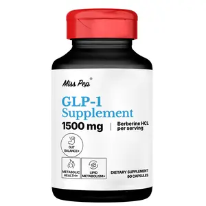 Misspep GLP-1 Dietary Healthcare Supplement with 1500mg Berberine HCL per Serving