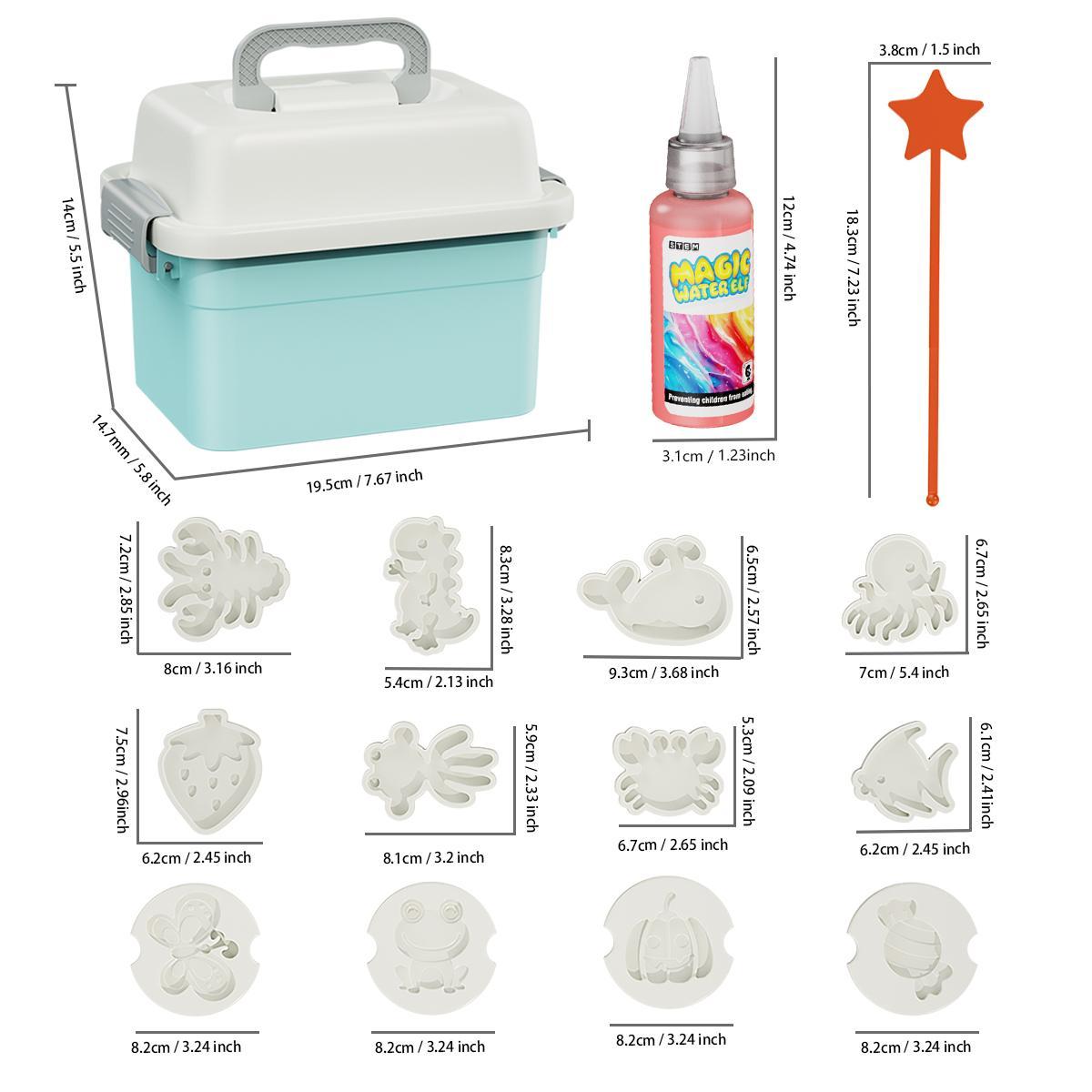 DIY 3D Water Elf Kit, Colorful DIY Water Elf Making Kit, Floating Toy, Handmade Pigment Watercolor Painting Kit, Suitable for 3+ #GLOBAL PICKS