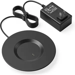 WUKUR Charging Coaster 2 Compatible with Temperature Control Mug 2 and 1, Charger Dock Base for Smart Travel Temperature Cup Accessories
