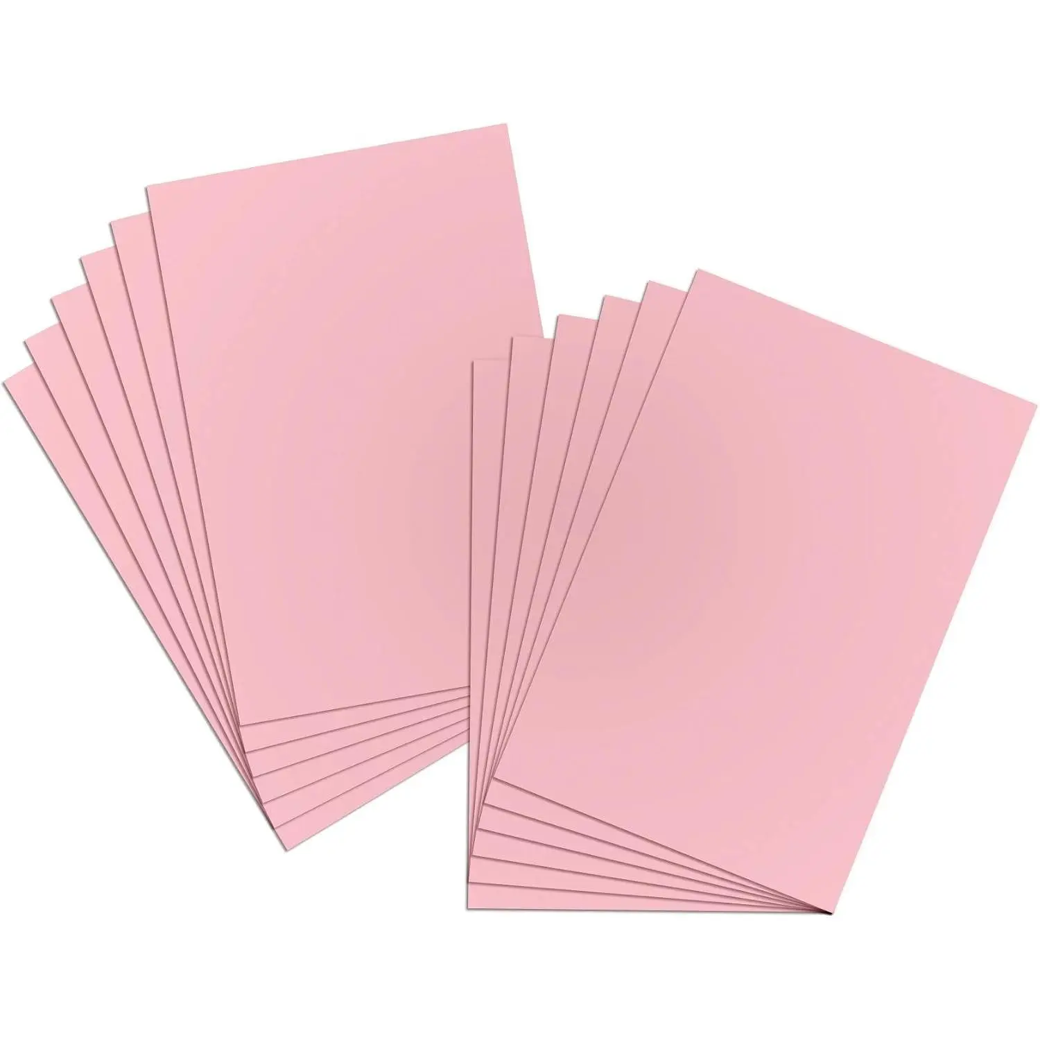 Pink Poster Board 22 x 28 in, 25-Count Bulk Pack - Smooth Matte Acid-Free Surface for School Projects and Crafts Posterboard