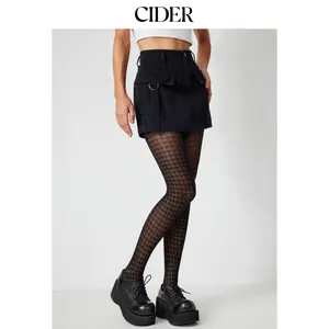 Cider [one-size] Houndstooth Pattern Tights SummerWins SummerFinds