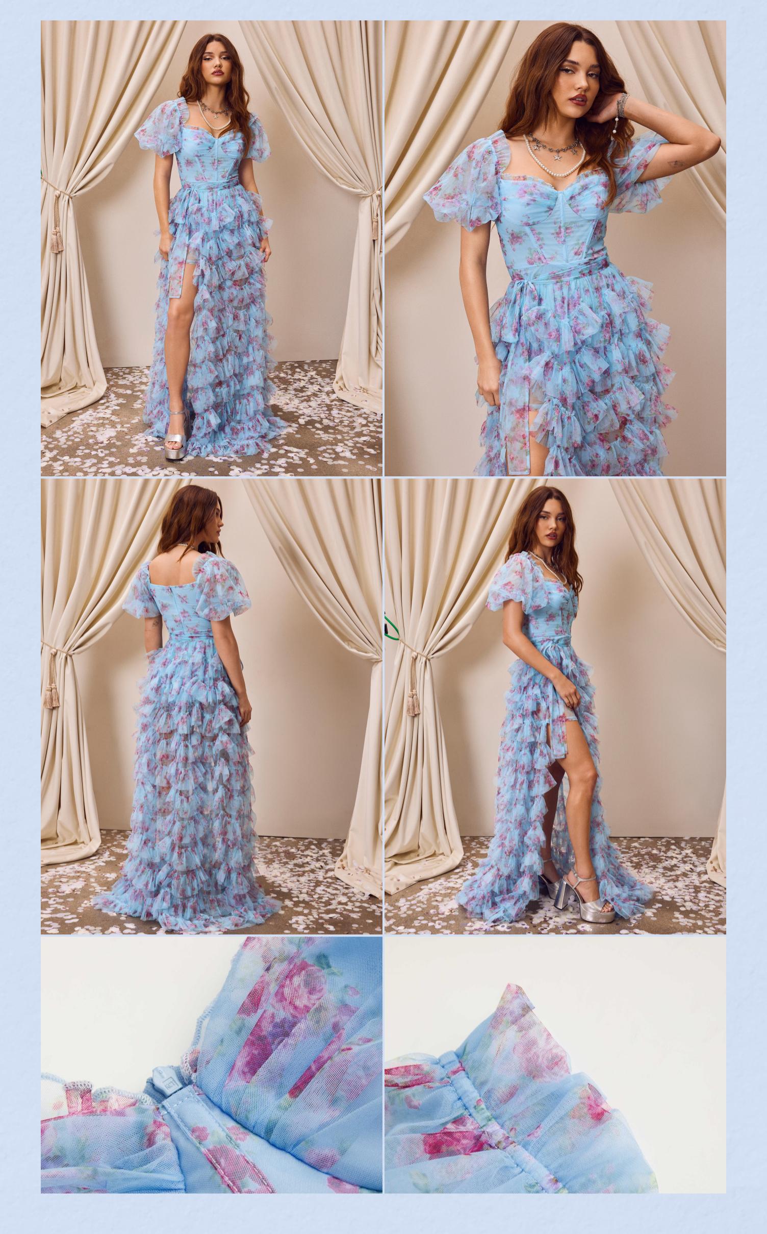Women's Cider Mesh Sweetheart Floral Corset Dress with Detachable Layered Maxi Design, Size 0-10 SwimWeek - TikTok Shop Women's Cider Mesh Sweetheart Floral Corset Dress with Detachable Layered Maxi Design, Size 0-10 SwimWeek - TikTok Shop