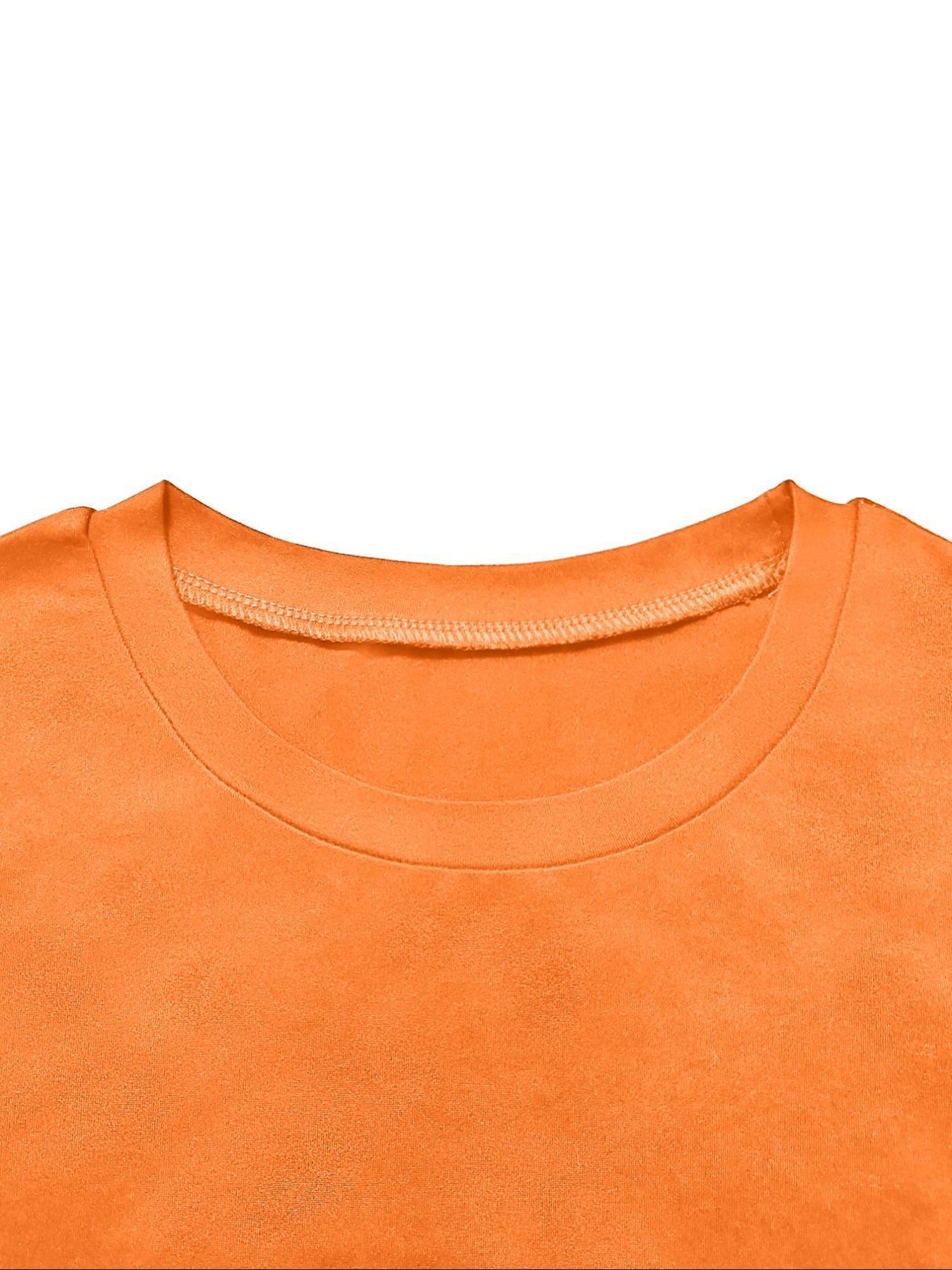 Two-Piece Set Women's Short Sleeve Tee & Shorts, Casual Fitted Round Neck T-shirt & Skinny Shorts, Ladies Summer Clothes