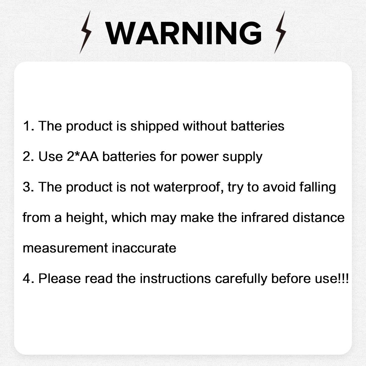 3 in 1 Digital Laser Tape Measure, 40/60M Measuring Range Laser Distance Meter, Accurate Measuring Tool with LCD Display, Laser Range Finder