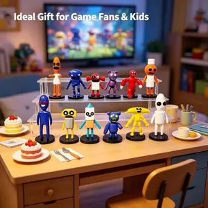12-Piece Susie's Restaurant Blind Box Figures Set, Collectible Figure Ornament, Perfect Gift for Game Enthusiasts, Collectible Handmade Models for Fans