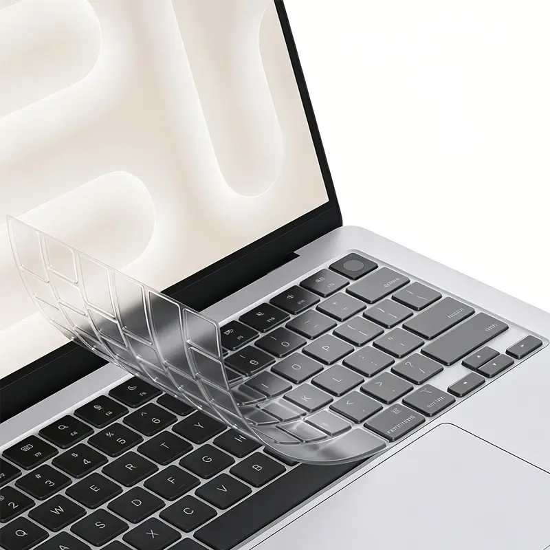 TPU ultra-thin keyboard protector, slated for release in 2026, suitable for Macbook Air 13.6-inch M5 chip A3449 keyboard protector.