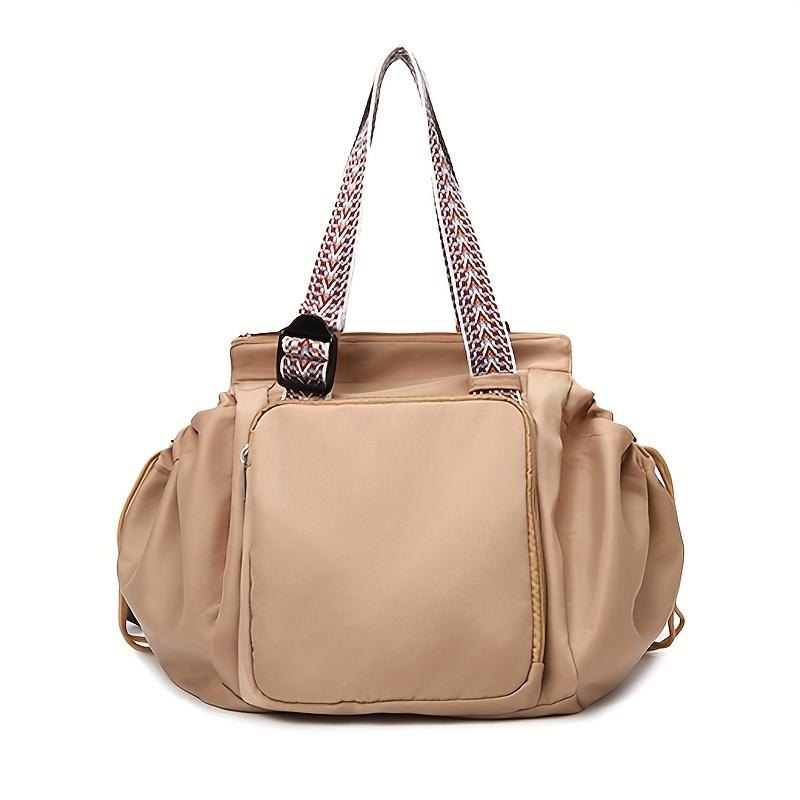 1pc Large Capacity Multi-Functional Drawstring Backpack - Heavy-Duty Gym Bag with Zipper Closure, Spacious Main Compartment & Multiple Pockets, Men, Students, Travel, Work - - Ideal For School, Shopping, Business Trips - Durable & Easy-clean Design