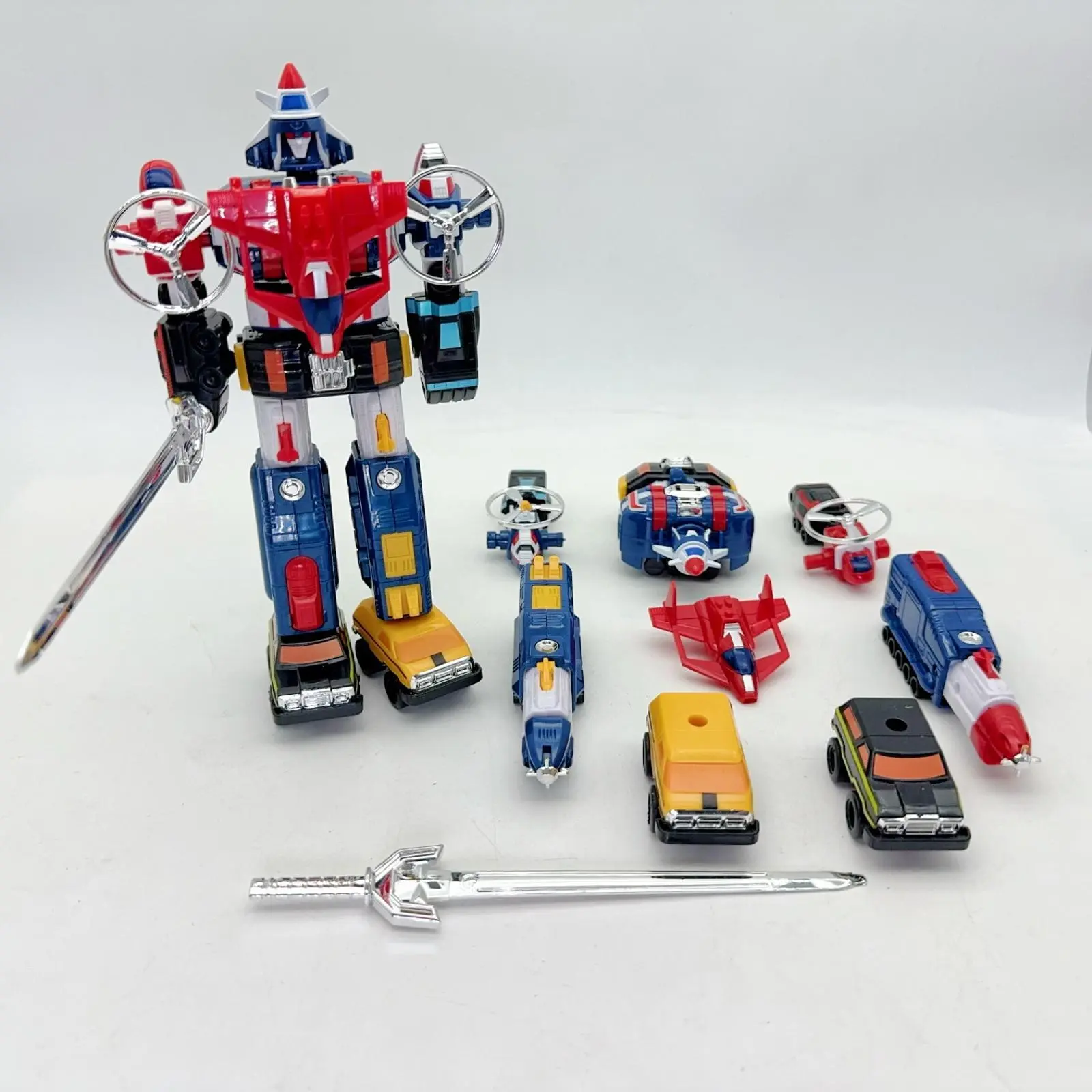 Voltron 1984 Vehicle Team Assembler Action Figure, 100% Brand New, Approx. 20cm (8in), HZX Classic Toy Vehicle, Toy in Stock No Box