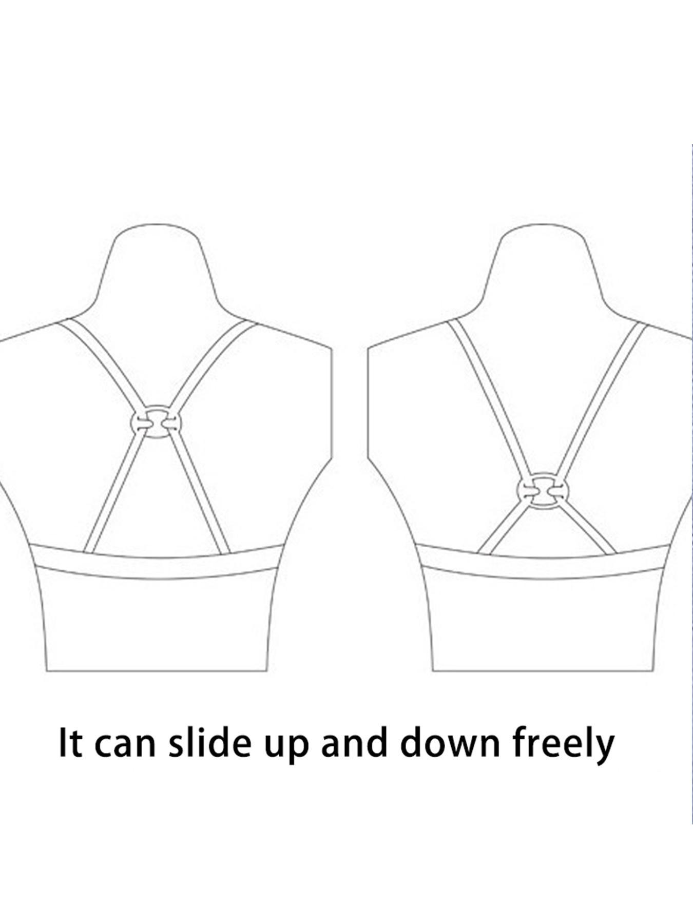 4pcs Solid Heart Shaped Bra Strap Buckle, Invisible Anti-slip Adjustable Strap Backless Bra Strap Buckle for Daily Use, Bra Accessories for Women