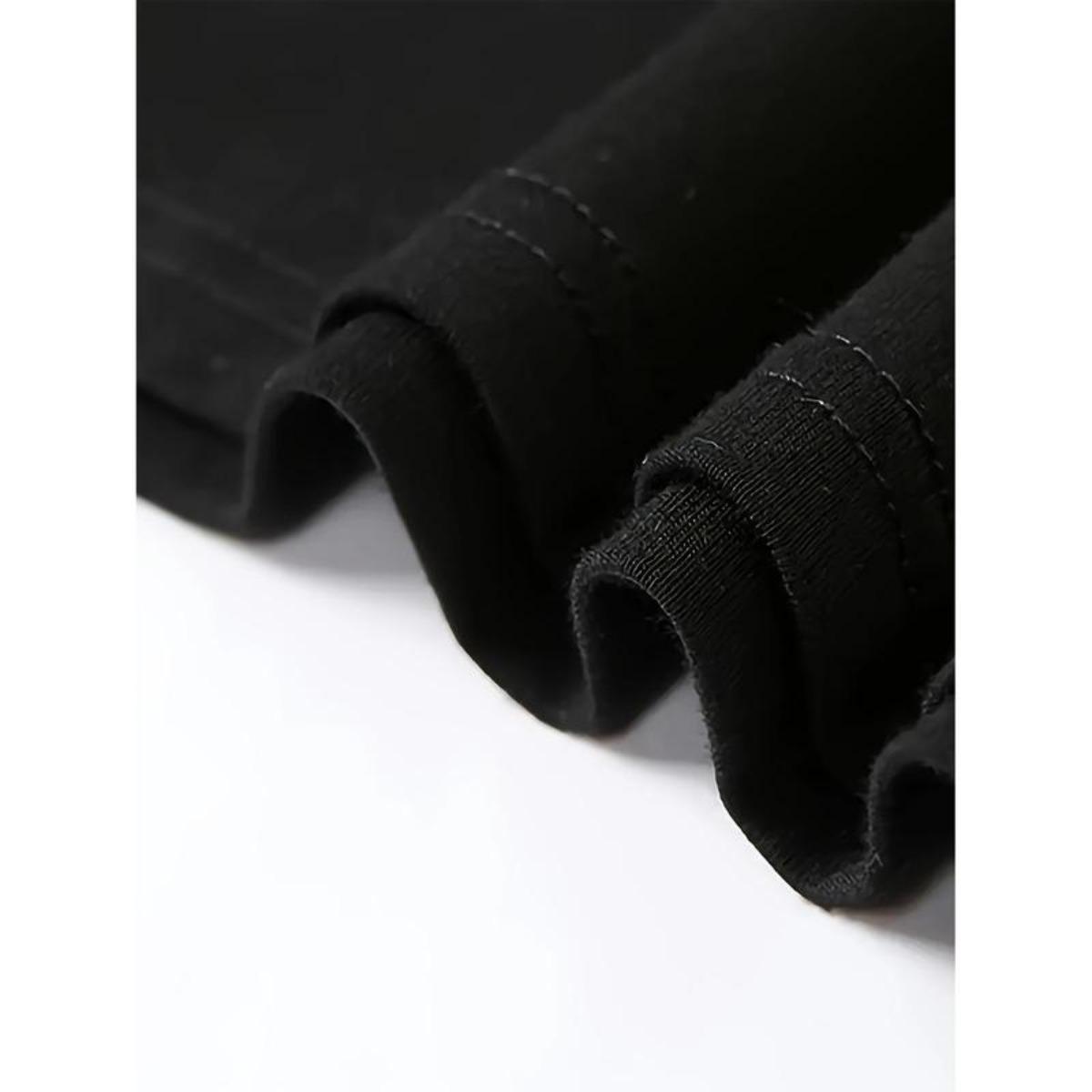 100% Cotton T-Shirt, Loved By God, Spoiled By My Husband, Protected By Both, Casual Fashion, Comfy & Chic Minimalist Black Tee