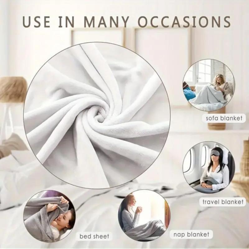 Mr Furry Blanket 70s 80s Retro Music Theme with Iconic Logos Mr Fantasy Album Art All Season Soft Flannel Bedspread Sofa Bed Warm Throw Nostalgic Gift for Fans birthday gift