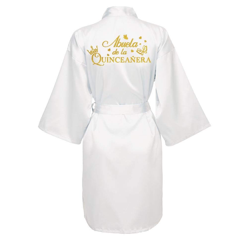 Mis XV Bathrobes Princess Sweet 15 Years Girl Birthday Party Mis Quince Años Robes Quinceanera Robe