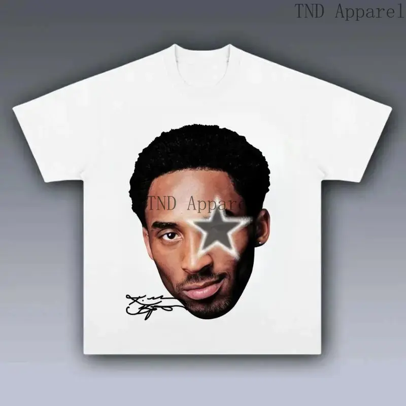 Youth and Adult Kobe Big Face Grey Star Graphic T-Shirt 100% Cotton Comfortable Short Sleeve Boys Clothing Great Gift Idea,100% Cotton,Casual Summer T-Shirt with Crew Neck,Perfect Gift For Friends & Family,Lounge & Casual Attire alligator alcatraz