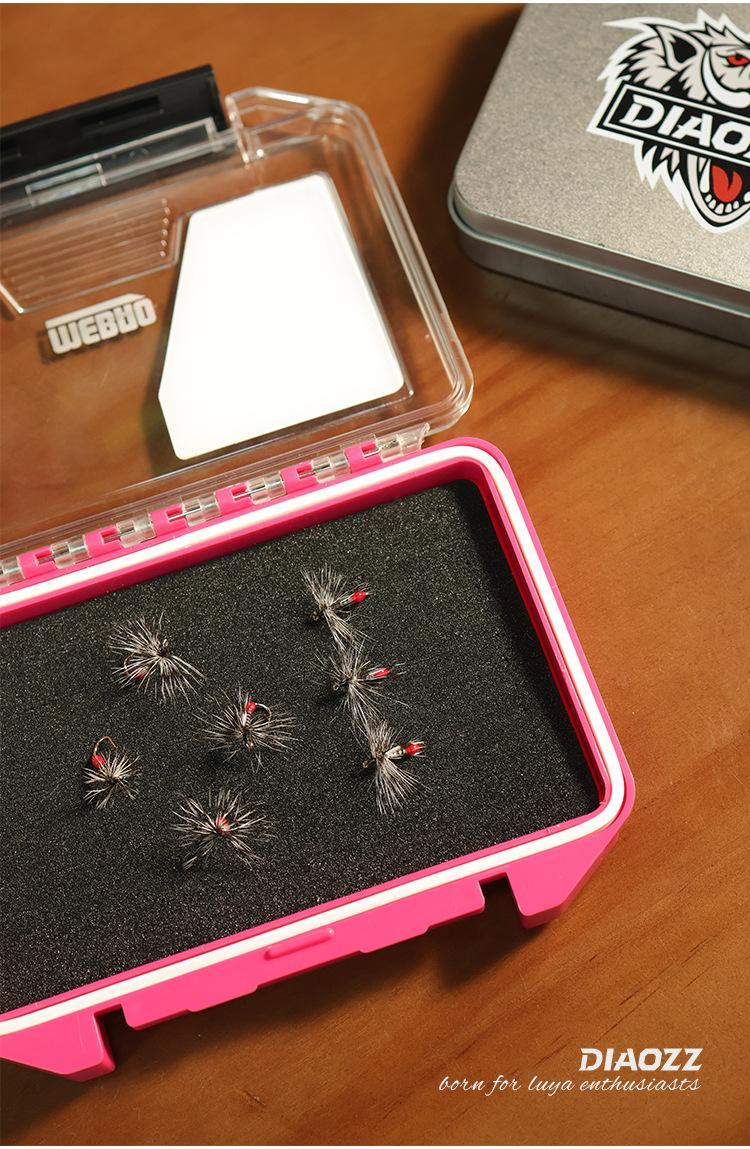 50pcs Bionic Micro Fly Fishing Flies | Angola Blood Ant & Poison Mosquito Stream Lures