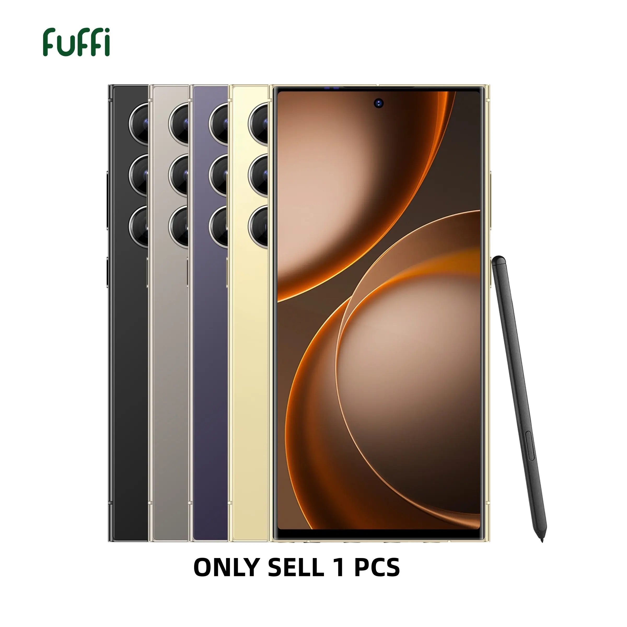 Fuffi Global 4g Smartphone, 6.8-Inch HD Screen, 4GB RAM 64GB ROM, Dual Sim, 4100mah Battery, Android Phone with Stylus Pen, Large Screen Smartphone