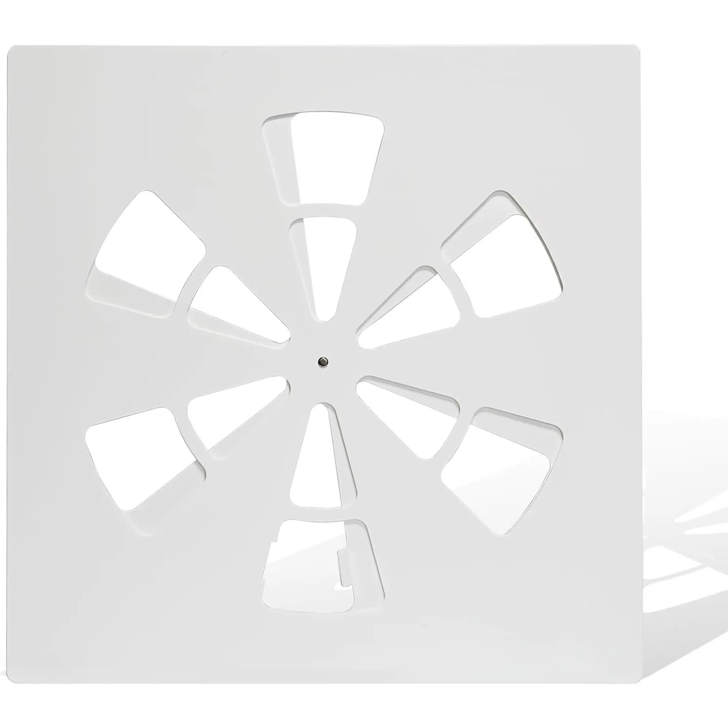 (1 Pack)24"x24"Adjustable Air Conditioning Vent Cover-for Flat Office Ceiling Vents Ceiling Air Deflector Optimize Airflow & Temperature Control AC & HVAC Systems Product Size 23.8X23.8IN