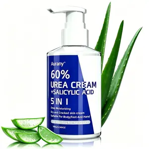 60% Urea Cream, Urea Cream For Feet,  Used to Remove Calluses, Moisturizes and Hydrates Cracked Elbows and Heels, Urea Cream for Rough Skin, Softens Rough Calluses. Suitablfe for Daily Moisturizing Care-180g