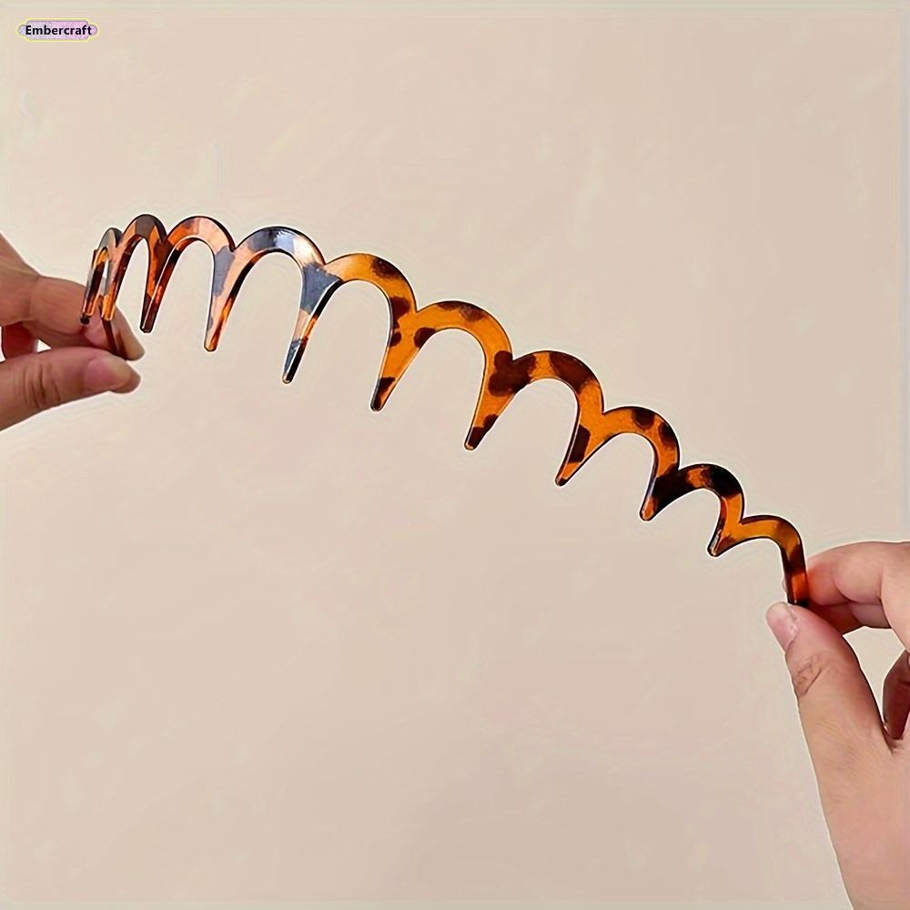 Black Twist Headband for Women, Non Slip Braided Hairband with Gold Bead Chain, Soft Mesh Fabric Headband for Spring Summer, Volumizing Fashion Hair Accessory for Daily Wear, Makeup, Party and Travel