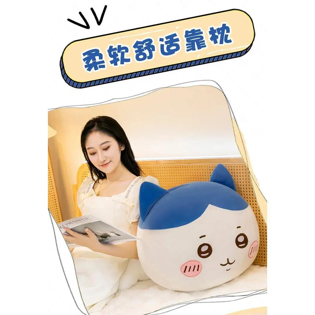 Anime Chiikawa Usachi Hachiware Bedhead Pillow Soft Bolster Casual Decor Throw Pillow Kawaii Cartoon Sofa Cushion Holiday Gift