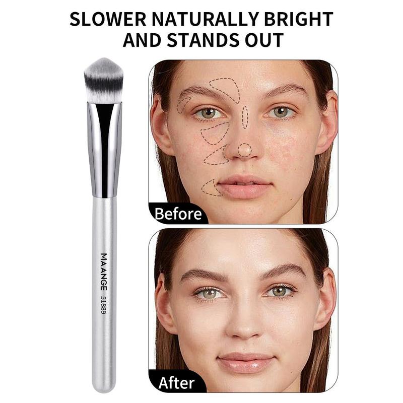 MAANGE Makeup Brush Set, 4/17 Counts/set Face Makeup Brush with Soft Bristles, Soft Makeup Brushes, Kabuki Brush, Eye Brushes, Professional Makeup Products for Women & Girls, Makeup Brushes Kits