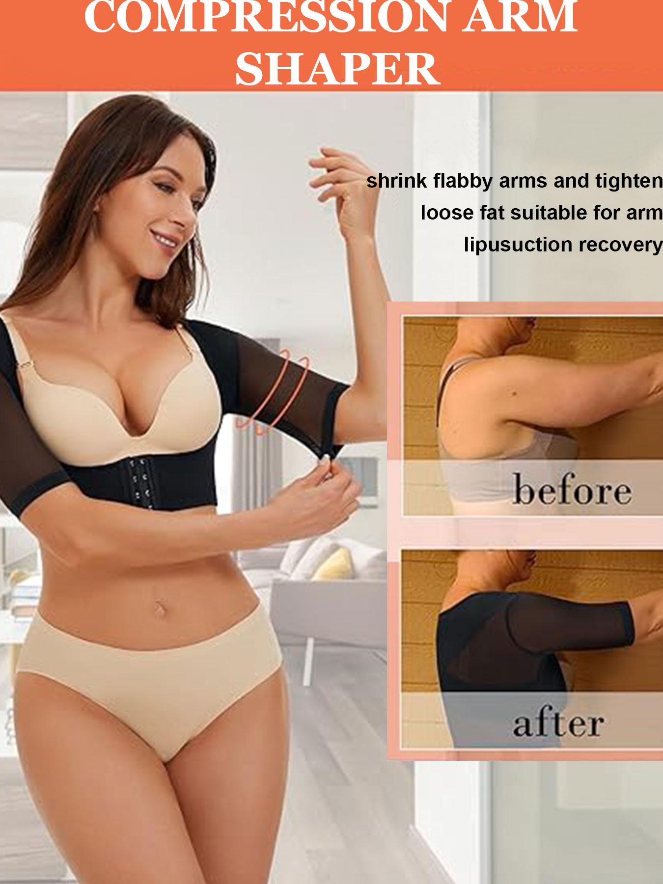 Women's Solid Color U-shaped Hook & Eye Front Push Up Bra, Breathable Comfortable Shapewear Top, Tummy Control Shaper for Daily Wear halloween dailydrip comfyessentials wirelessbrareview wirelessbras midsize comfortablebras tiktokshopbacktoschool cleavage