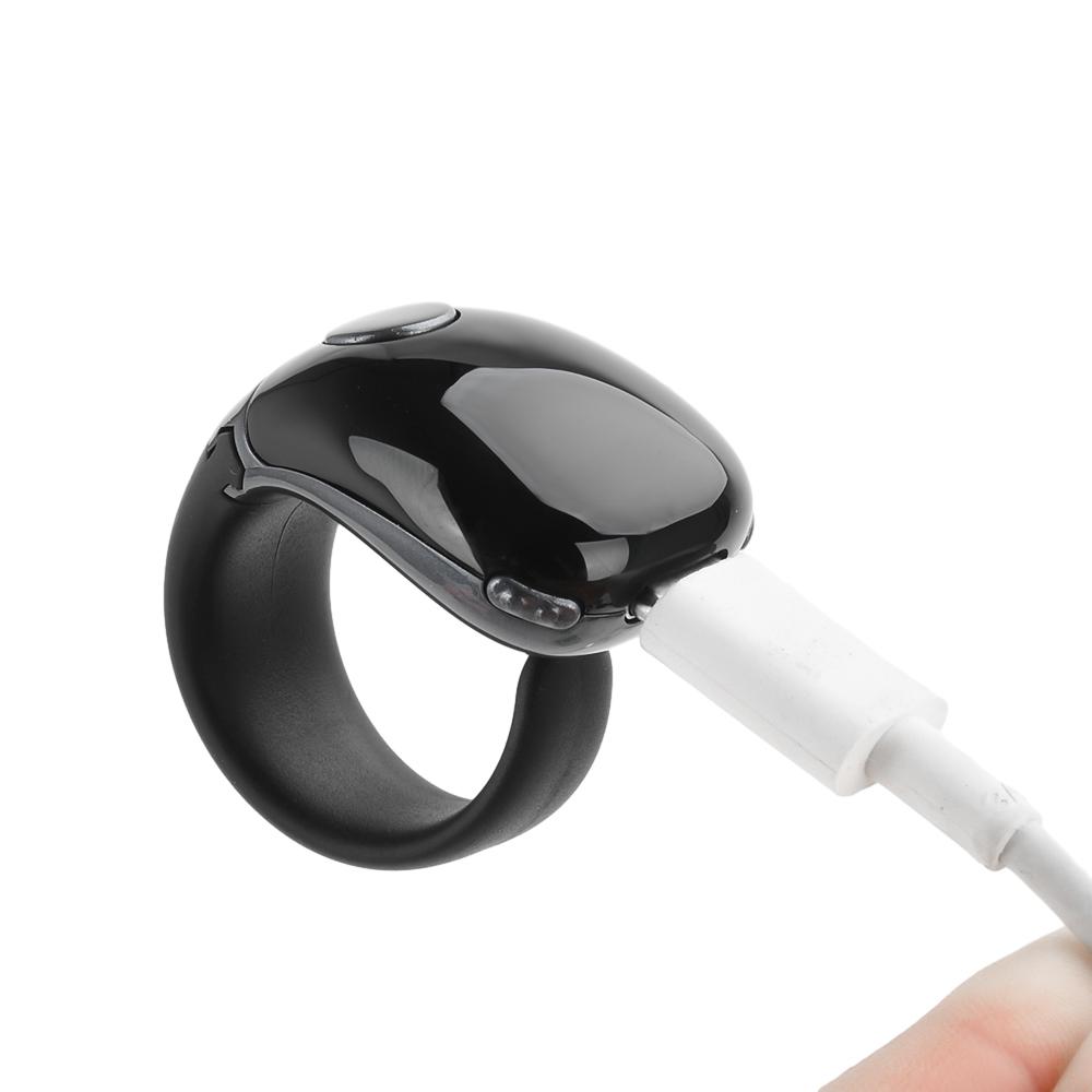 LCD Electronic Digital Tally Counter Smart Ring Point Marker Row Finger Counter Type-C Charging Ring Holder Mini Stitch Counter