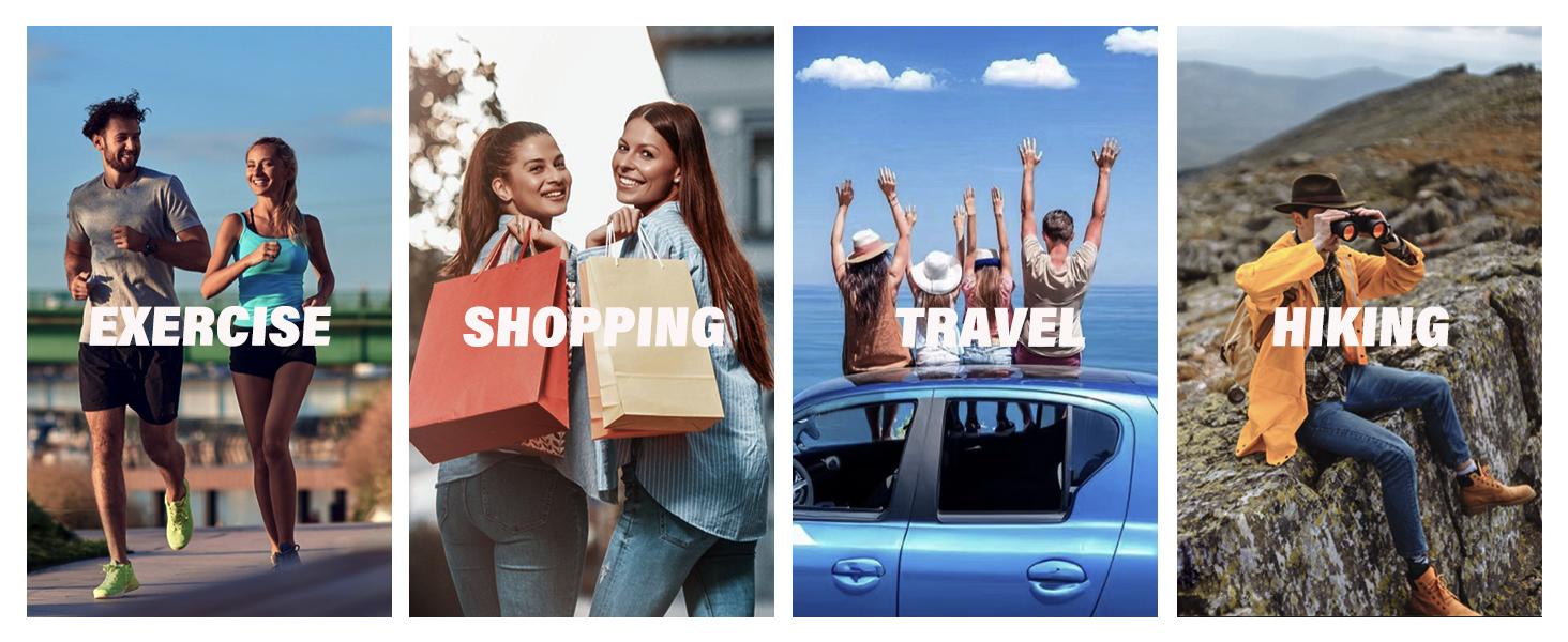 Mini Crossbody Sling Bag for Outdoor Sport, Water Resistant Chest Pack with Dual Pockets, Small Fanny Pack for Running and Workout, Running Phone Holder for Men and Women