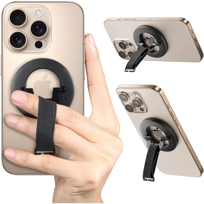 Creativity for Magsafe Phone Grip, Magnetic Phone Ring Holder Strap, Magnetic Phone Grip, Magsafe Finger Ring Grip Stand Holder for iPhone 17/16/15/14/13/12 Series Smartphone Cellphone