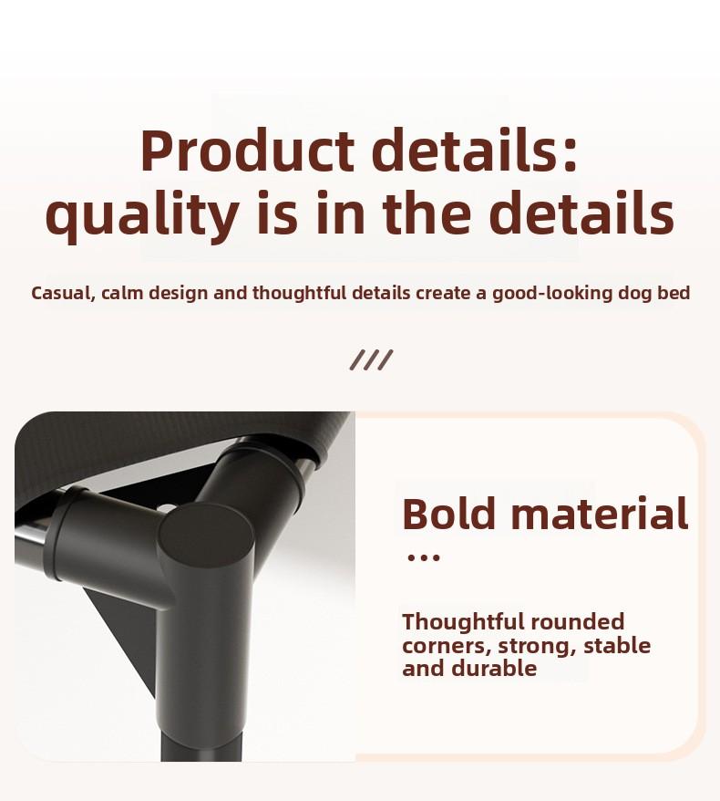 Dog Bed for Large Medium Small Dogs Washable Pet Bed Four Seasons Use Comfortable Kennel for Indoor Outdoor