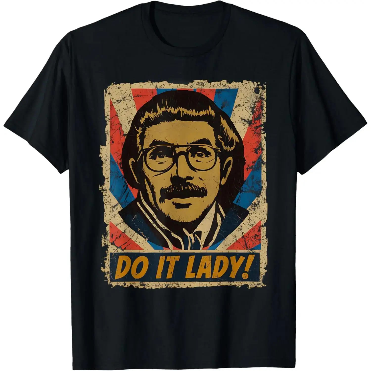 Interesting Do It Lady Chit humorous casual T-shirt