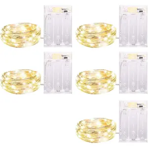 5 Pack Fairy Lights Battery Operated, 7 Feet 20 Led String Lights with Timer, Waterproof Firefly Lights on Silver Wire for Home Party Wedding Christmas Decorations, 6 Hours on/18 Hours Off, Warm Whitefidget toys
