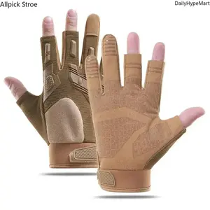Tactical Gloves for Men & Women Anti-Slip Outdoor Gloves for Climbing & Cycling Durable Materials Finger Leakage Free Full Dexterity Control
