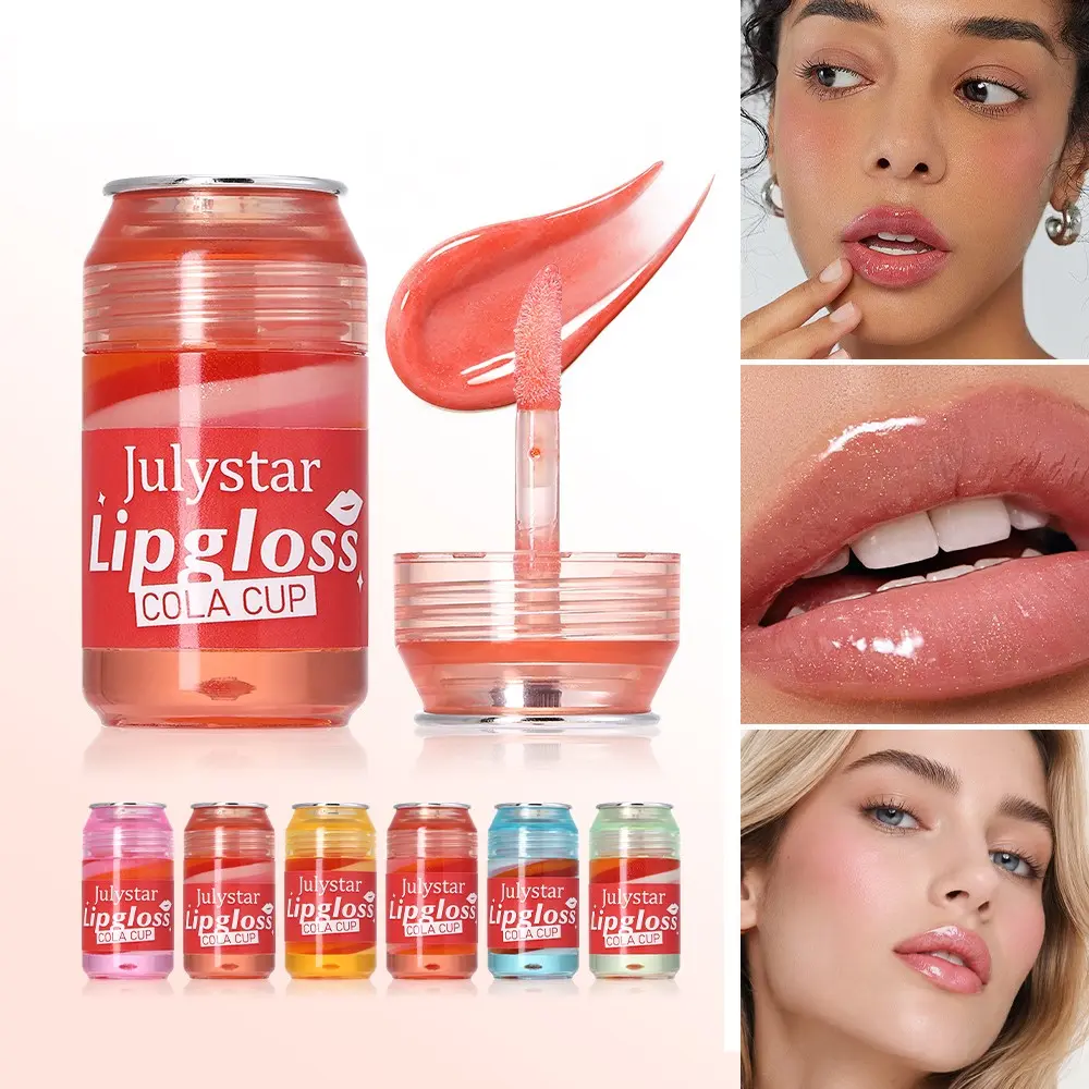 6-Piece Mini Lip Gloss Set, Juicy Gloss, Hydrating, Plumping Lip Plumper, Non-Sticky Lightweight Formula, Perfect for Daily Makeup, Parties, Dates, Travel