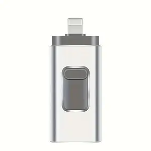 USB Flash Drive for iPhone, USB 3.0 Photo Stick, 1tb External Data Storage, Ultra-Fast Memory Stick, 4-In-1 High-Speed Thumb Drive