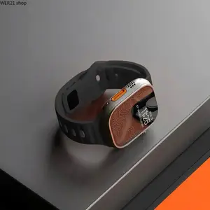 2026Comfortable Silicone Watch Band for Apple Watch Series 11/10/9/8/7/se/6/5/4, Unisex Smartwatch Strap for Iwatch Ultra 49mm 46mm 45mm 44mm 42mm 41mm 40mm