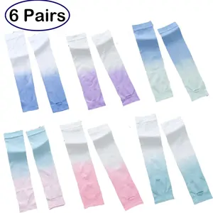 Multi-Purpose Ice Silk Cooling Sleeves – UV Protection for Driving, Cycling & Outdoor Sports