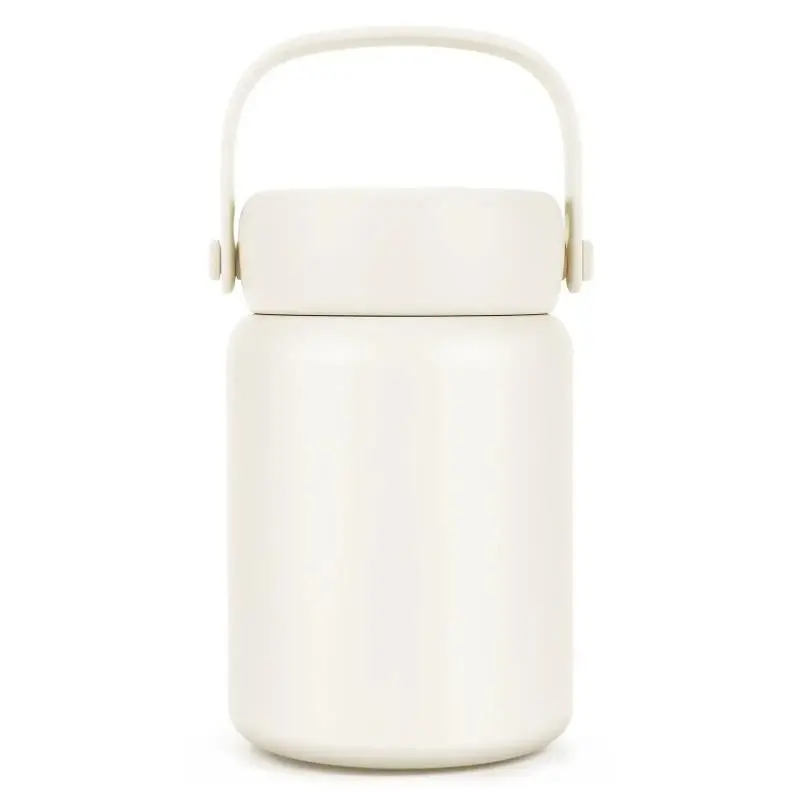 12oz Stainless Steel Insulated Food Jar, Wide Mouth Leak-Proof Soup Thermos for Adults, Portable Lunch Container for Work & Travel