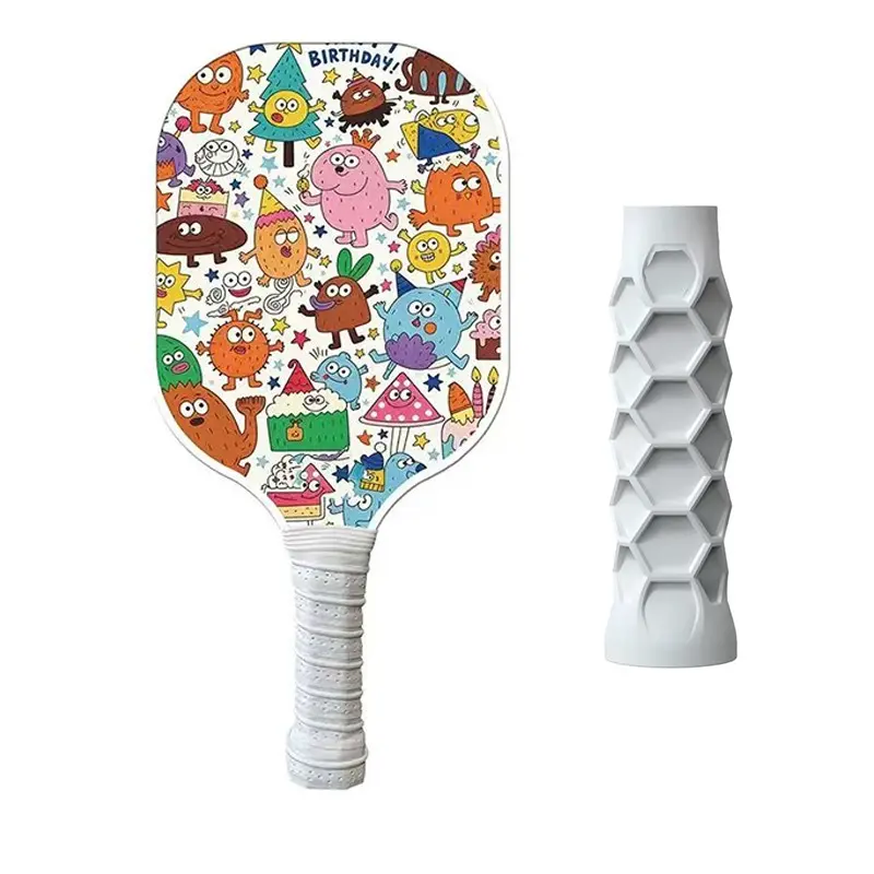 Pickleball Racket Grip Accessories, Non-Slip Pickleball Handle Cover, Protective Pickleball Racket Sleeve, Colors