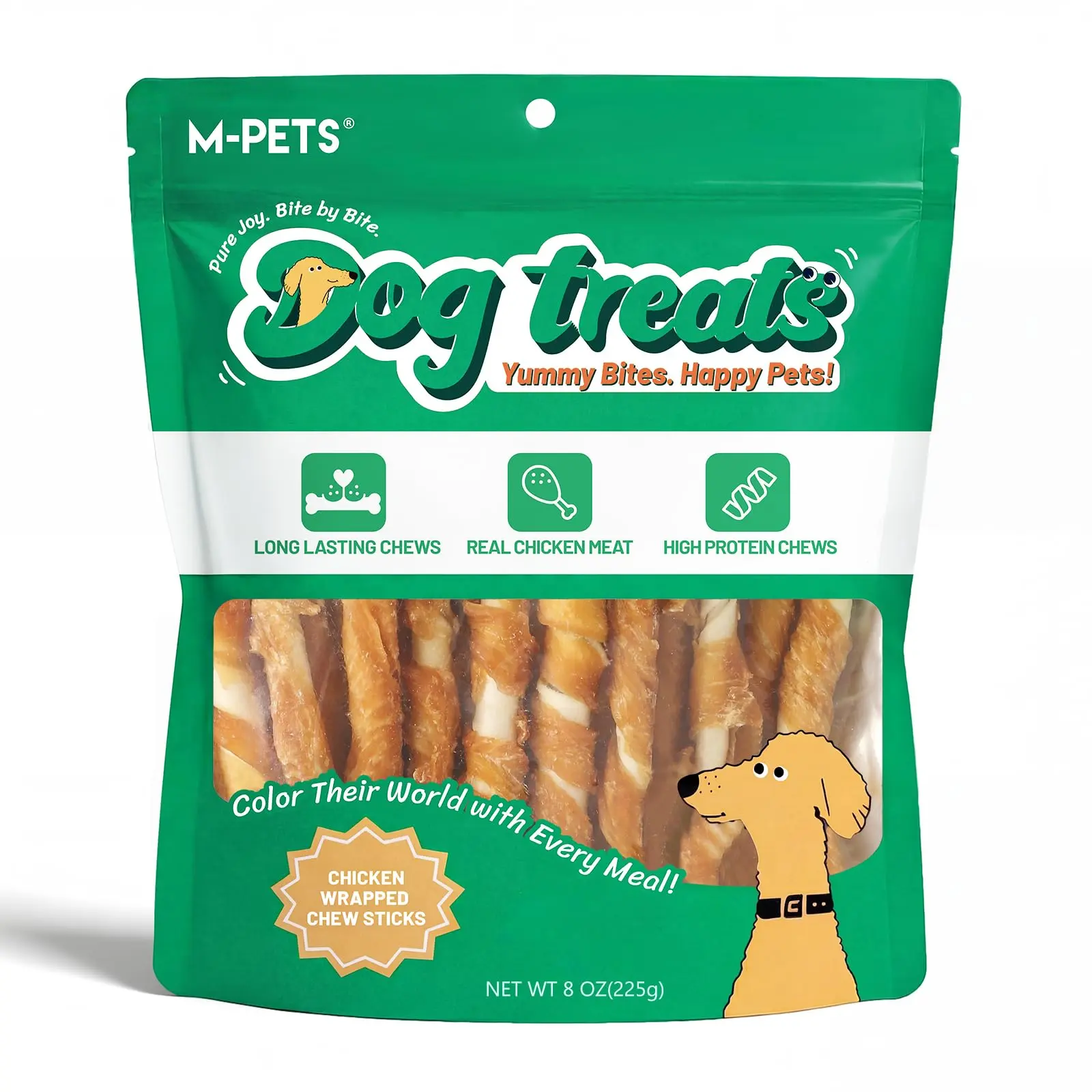 M-PETS Rawhide Sticks Series Dog Treats