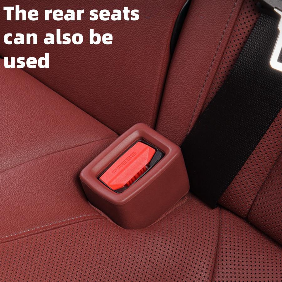 Car Seat Belt Slot Seat Protector, 2 Counts Collision & Scratch Prevention Seat Belt Hole Protector, Universal Car Interior Accessories