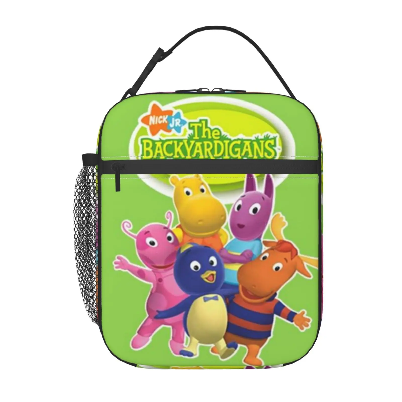 Anime backyardigans2 Lunch Box, Cartoon Print Lunch Bag,Insulated Handbag For Work, School, Travel and Picnics, Kids Reusable Portable Hot Cold Bag for Home Office, Unisex Non Food Contacy, Perfect Gift