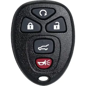 Keyless Entry Remote Control Key Fob Replacement Fits for Chevy Traverse 2007-2016 Tahoe Suburban GMC Acadia Yukon XL Buick Enclave Cadillac Escalade Saturn Outlook OUC60270 OUC60221 15913415