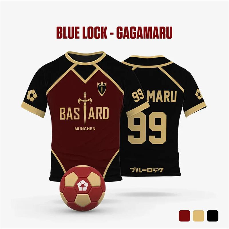 2025 Anime Blue Lock Yukimiya Jersey 3D Print Men Sport T Shirt Fashion Harajuku Manga Short Sleeve Children Unisex Tee Y2k Tops