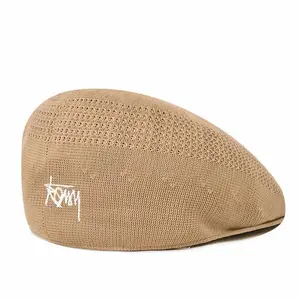 Panama Caps Male and Female Belle Painter Hat Fashion Outdoor Breathable Mesh Hole Couple Hats