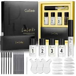 Professional Lash Lift Kit & Brow Lamination Kit, Semi-Permanent Eyelash Perm Curling Kit, With Detailed Instructions, Beginner Friendly, Achieve Salon-Quality Lash Lift Effect At Home
