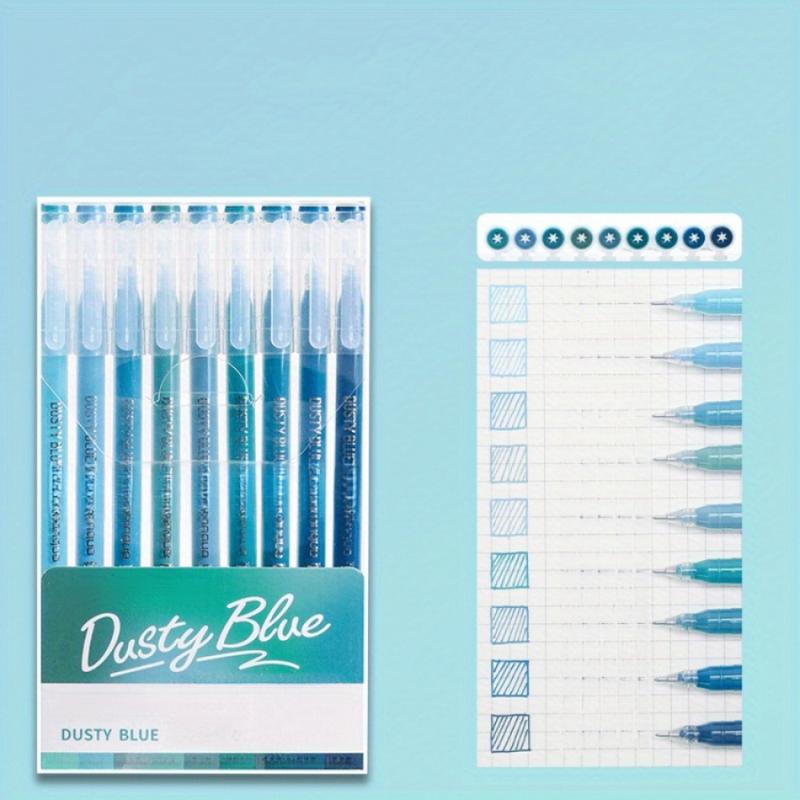 45 Morandi colour gel pens Neutral pens Coloured gel pens Large capacity drawing Non repetitive DIY student writing Correction marking Drawing gel pens