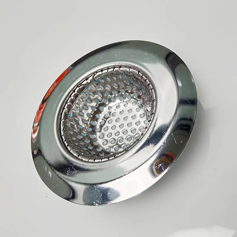 Bathtub Drain Filter, Hair Catcher Basket, Shower Drain Hair Trap, Stainless Steel Shower Hair Catcher for Bathroom, Laundry Room, Bathroom Accessories