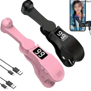Hot Selling USB Powered Auto Clicker Screen Tapper, Flexible 180° Rotation Mobile Phone Tap Tool, No App Required Hands-Free Tech Accessory, Portable Pocket Gadget for Gaming Live Broadcasts Online Shopping Casual Carry